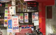 Tràn lan dịch vụ thuê, mua sim quảng cáo