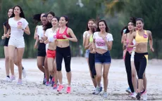 Hoa hậu Hoàn vũ Việt Nam 2015 tập luyện cùng “Nữ hoàng tốc độ”