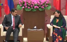 Phó Chủ tịch Quốc hội Tòng Thị Phóng tiếp Tổng thống Venezuela