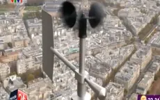 Pháp lập trạm kiểm soát chất lượng không khí trên tháp Eiffel