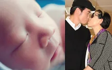 Vợ chồng Trần Hào khoe ảnh con trai mới sinh