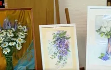 Triển lãm tranh của nữ họa sĩ Việt Nam gây ấn tượng ở Nga