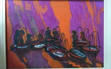 "Hồn quê" trong thế giới tranh của họa sĩ Lê Tuấn Anh