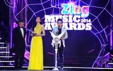 Zing Music Awards 2014: Trót yêu thắng giải Ca khúc của năm