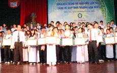 57 học sinh xuất sắc được nhận Giải thưởng Trương Vĩnh Ký lần thứ XI