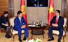 Thủ tướng Nguyễn Tấn Dũng hội kiến với Thủ tướng Kyrgyzstan