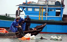 Chìm tàu câu mực ở Trường Sa: Toàn bộ ngư dân đã được cứu