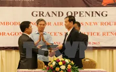 Angkor Air mở đường bay Phnom Penh - Vientiane -  Hà Nội