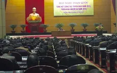 Hội nghị toàn quốc triển khai công tác tuyên giáo năm 2015