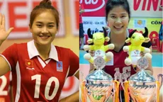 Gặp gỡ người đẹp Linh Chi và Bùi Thị Ngà của bóng chuyền Việt Nam