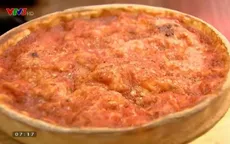 Cách làm Pizza Chicago Pepperoni thơm ngon