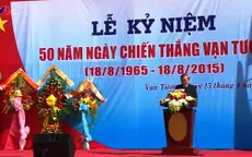 Quảng Ngãi kỷ niệm 50 năm chiến thắng Vạn Tường