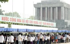Từ 4/9, tạm ngừng tổ chức viếng Lăng Chủ tịch Hồ Chí Minh