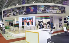 Gian hàng triển lãm VTV tại Telefilm 2015: Hiện đại và ấn tượng