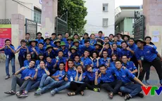 Màu xanh tình nguyện đồng hành cùng sĩ tử trong mùa thi
