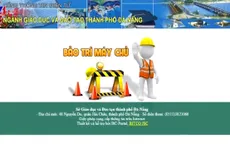 Website Sở GD&ĐT Đà Nẵng bị hacker tấn công