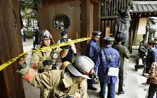 Đền Yasukuni, Nhật Bản xảy ra vụ nổ