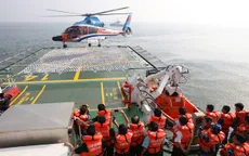Nghiệm thu sàn đỗ máy bay trực thăng trên tàu Cảnh sát biển