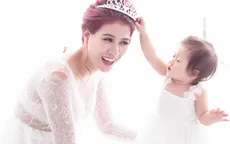 Con gái Trang Trần đáng yêu bên mẹ trong bộ ảnh mừng sinh nhật 1 tuổi