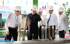 Khánh thành nhà máy xử lý nước thải làng nghề đầu tiên ở Hà Nội