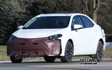 Rò rỉ hình ảnh Toyota Corolla 2017 trên đường thử