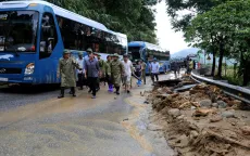 Quốc lộ 4D đi Sa Pa cơ bản thông tuyến sau mưa lũ