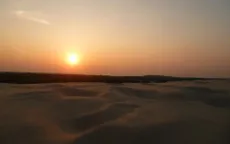 Ngắm chiều tà trên Động Cát Vàng