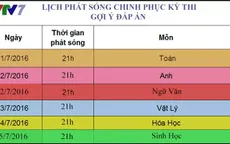 Đón xem "Giải đề thi THPT Quốc gia 2016" trên VTV7