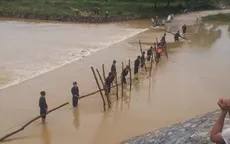Hòa Bình: Rủ nhau tắm sông, 2 thanh niên bị lũ cuốn trôi