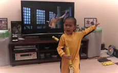 Cậu bé 5 tuổi múa côn điêu luyện như Lý Tiểu Long
