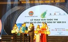 Chủ nhân dự án cam Cao Phong đạt giải Nhất cuộc thi "Nông dân với CNTT"