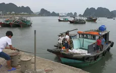 Gió cấp 6 – 7 tại vùng biển Bạch Long Vỹ, Quảng Ninh