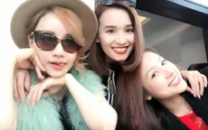 Vừa về nước, MC Thanh Vân Hugo rạng rỡ tụ tập cùng bạn thân