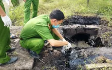 Bà Rịa - Vũng Tàu: Bắt quả tang công ty gạch men xả thải ra môi trường