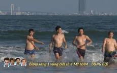 Bố ơi! Mình đi đâu thế?: Các bố tự tin khoe thân hình "một múi" cực “chuẩn”