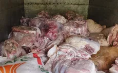 Phát hiện hơn 4 tấn thịt lợn thối tại Hưng Yên