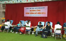 Vạn Phúc tích cực hưởng ứng Hành trình Đỏ 2016