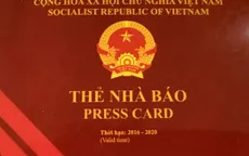 Thu hồi thẻ nhà báo của một Phó Tổng biên tập