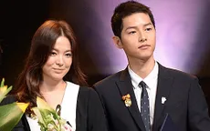 Song Hye lộ mặt tròn xoe kém sắc bên Song Joong Ki