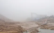 Thêm 5 điểm sạt lở trên đường Trường Sơn Đông qua Kon Tum