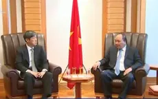 Thủ tướng Nguyễn Xuân Phúc tiếp Chủ tịch JICA