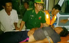 Biên phòng Quảng Nam cấp cứu ngư dân bị tai biến trên biển
