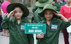 Hơn 300 “chiến sỹ nhí” hoàn thành khóa huấn luyện năm 2016