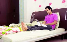 Ngôi nhà "ngập hoa" của người mẫu Đức Tiến