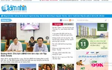 Đình bản 3 tháng đối với Báo điện tử Tầm nhìn
