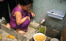 Nước máy nhiều quận ở TP.HCM bị đục, có màu lạ