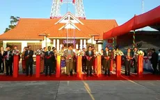 Khánh thành Đài Phát thanh - Truyền hình tại Oudomxay, Lào