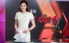 Á hậu Tú Anh run trong lần đầu lên sóng VTV