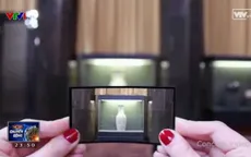 Máy ảnh uốn cong như... tờ giấy