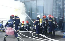 Diễn tập phương án chữa cháy và cứu nạn, cứu hộ tại tòa nhà cao nhất Việt Nam
